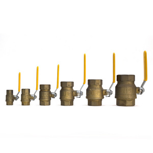 In Stock Fast Delivery Customized 2 inch Medium Pressure Full Port Female NPT Brass Ball Valve