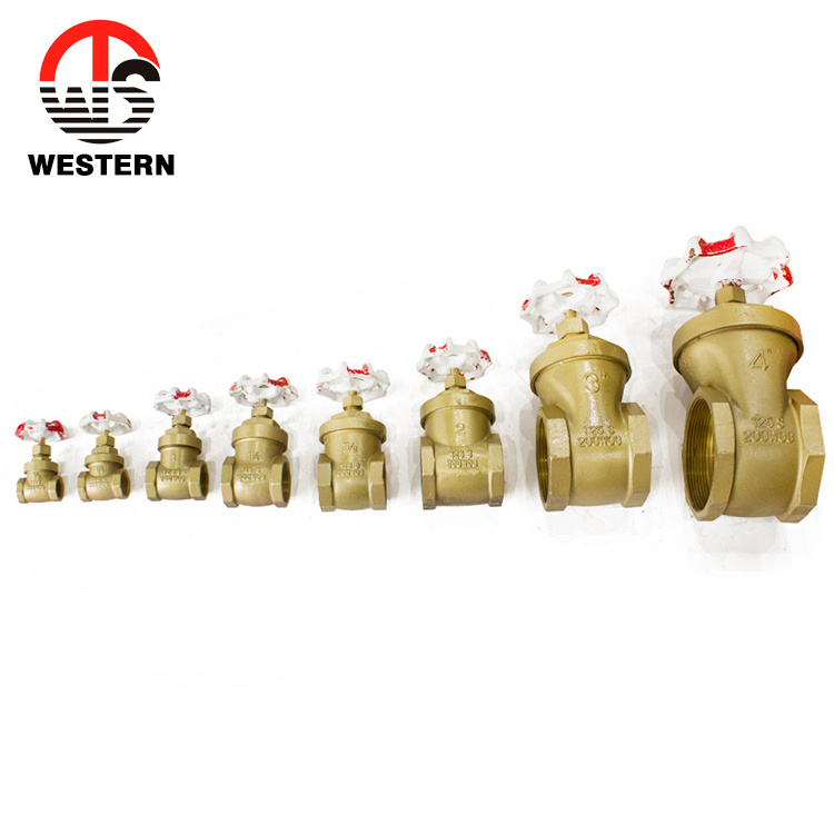 OEM&ODM Customized Hydraulic Slide  price list red white color handle brass 1/2 1 4 inch Kitz Gate Valve