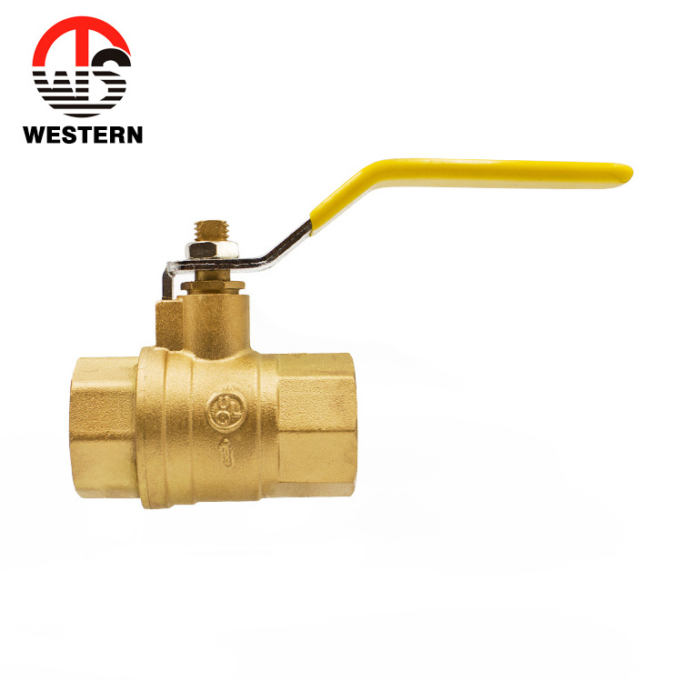 600WOG C37700 Material Full Bore Port Npt Thread  Brass Gas Ball Valve and Fittings Manufactures