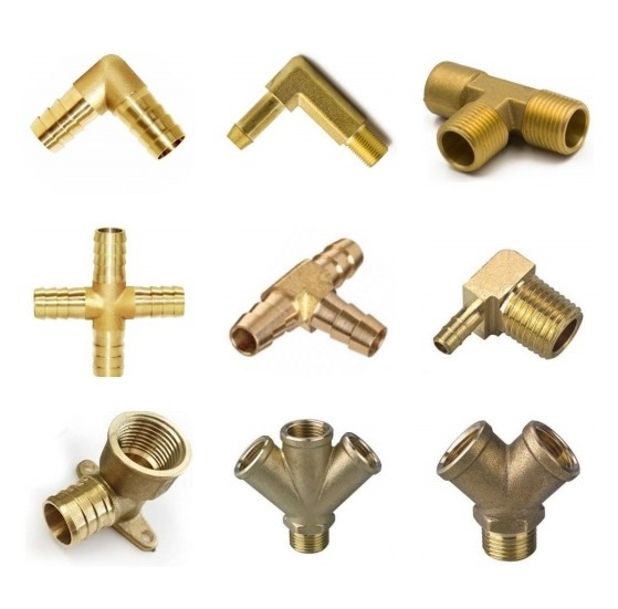 OEM Standard 1/2' ~ 2' Brass Water Pipe Plumbing Fitting Couplings Hydraulic Hose Pipe Adapters Sleeve Fitting