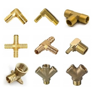 OEM Standard 1/2' ~ 2' Brass Water Pipe Plumbing Fitting Couplings Hydraulic Hose Pipe Adapters Sleeve Fitting