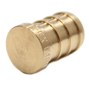 Pex Barb 1/2" Plug End Cap Pipe Crimp Brass Fitting