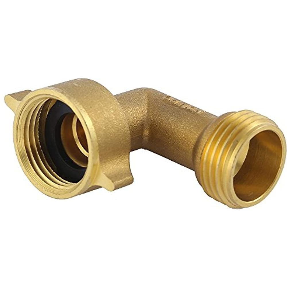 90 Degree Hose Elbow- Eliminates Stress and Strain On RV Water Intake Hose Fittings