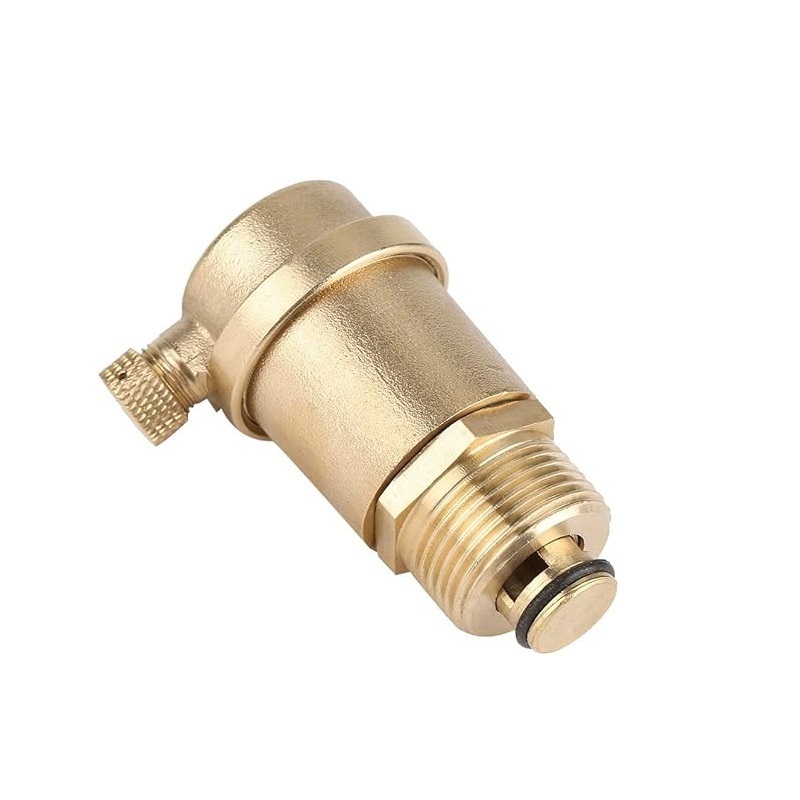 Brass Exhaust Valve Release Automatic Air Vent Brass Valve Single Ball Auto Air Exhaust Valve