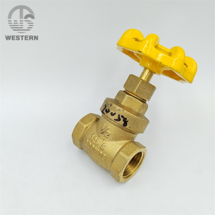 80mm 1/4 -  2 3 4 inch 125S 200 WOG pn16 female manual type  water supply american standard brass gate valve