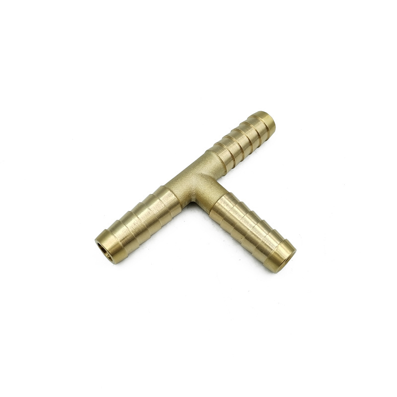 Customized Brass Barb Pipe Fitting 2 3 4 way brass connector For 6mm 8mm hose copper Pagoda Water Tube Fittings