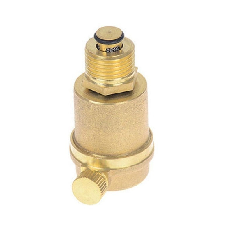 Brass Exhaust Valve Release Automatic Air Vent Brass Valve Single Ball Auto Air Exhaust Valve