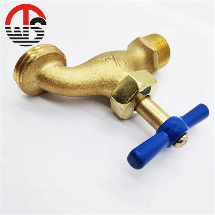 1/2 Inch Sanitary Bib Cock Taps wall mounted hose bib tap water brass tap light bibcock globe valves