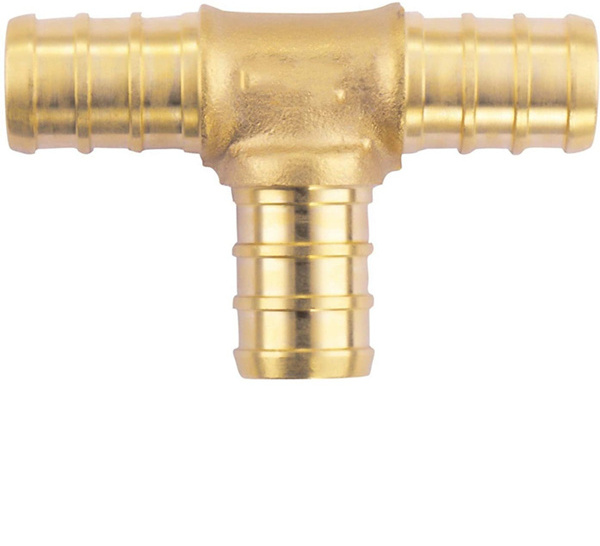 1/2 NPT Metal Male Sink Garden Hose PEX Tee 90 Degree Elbow Straight Coupling Lead Free Brass Barb