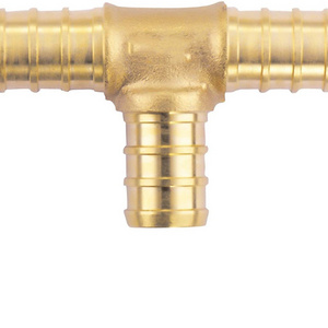 1/2 NPT Metal Male Sink Garden Hose PEX Tee 90 Degree Elbow Straight Coupling Lead Free Brass Barb