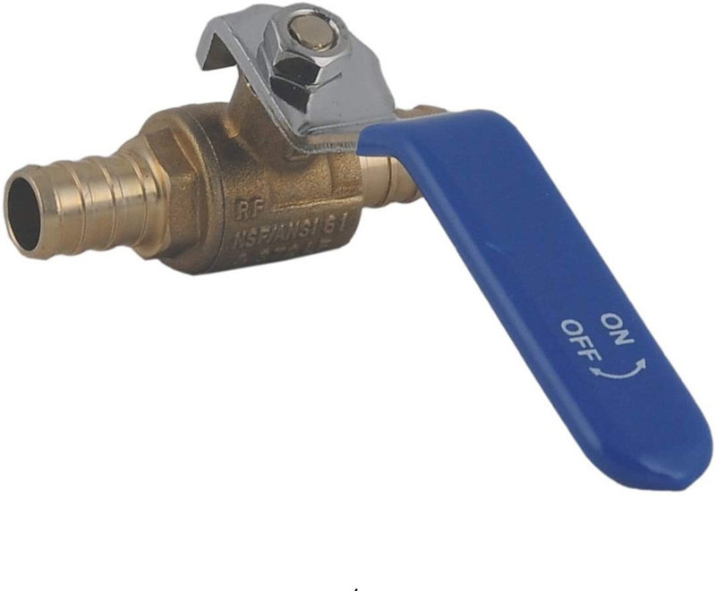 PEX  1/2-in PEX Lead Free Brass Shut off Ball Valve