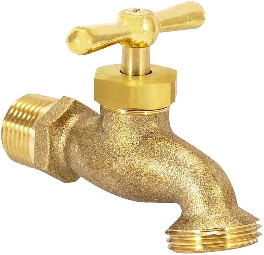 PN20 brass faucet tap BSP NPT Thread spigot Nozzle  bibb  Hose Tap