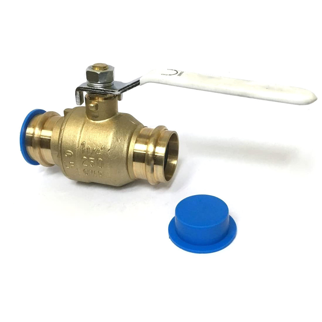 1/2 to 1 inch Full port Brass Press Ball Valves for Smart Actuator