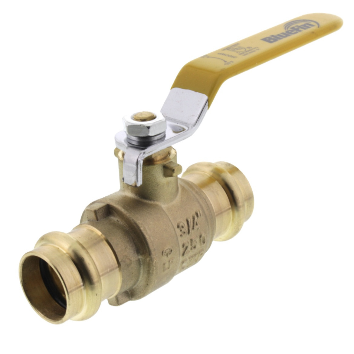 1/2 to 1 inch Full port Brass Press Ball Valves for Smart Actuator