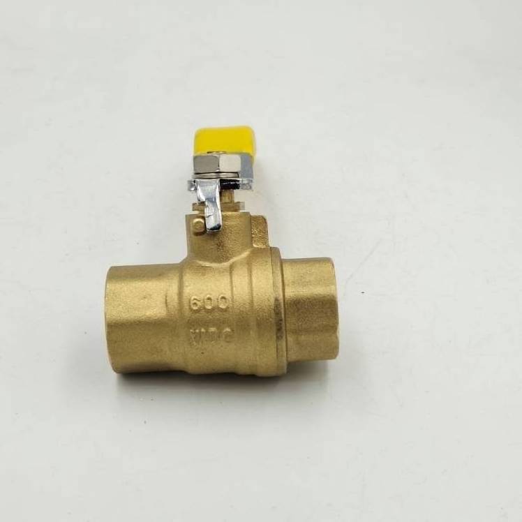 Ningbo Western Fitting MS58 Ball Valve Brass Oil Gas 3/4