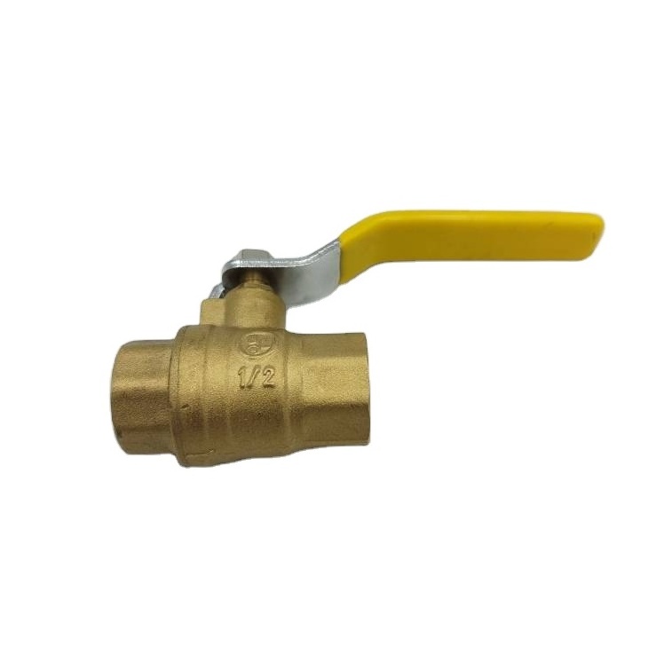 Ningbo Western Fitting MS58 Ball Valve Brass Oil Gas 3/4