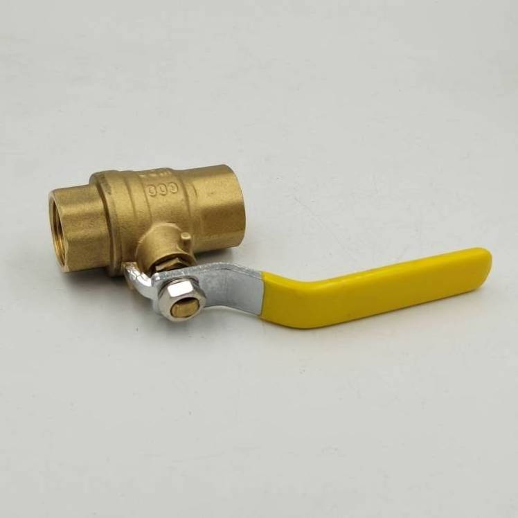 Ningbo Western Fitting MS58 Ball Valve Brass Oil Gas 3/4