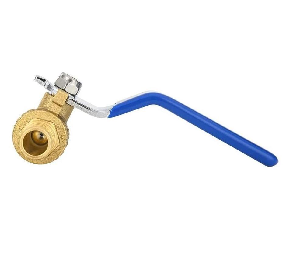 Pex ball valve 3/4 Inch Pex Crimp Brass Full Port Shut-off Ball Valve for Hot and Cold Water