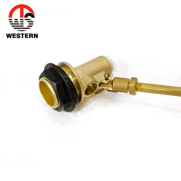 150PSI Water Tank Level Mechanical Pvc Ball Brass Nut Forged Brass Plumbing Float Valve