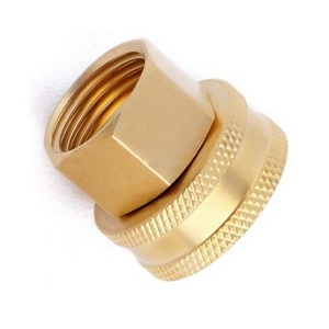 Star 3/4 Inch Garden Hose Fitting Quick Connector Male Solid brass Garden Hose Fittings Connectors Adapter