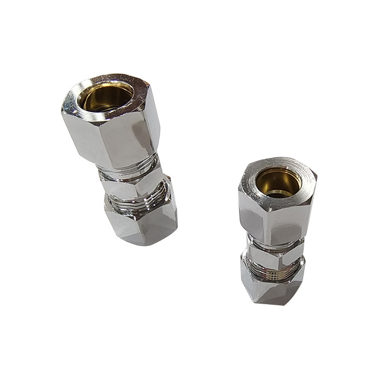 Brass Fitting Pneumatic Connector Metal Copper Male Thread Push In Air Hose Quick Joint