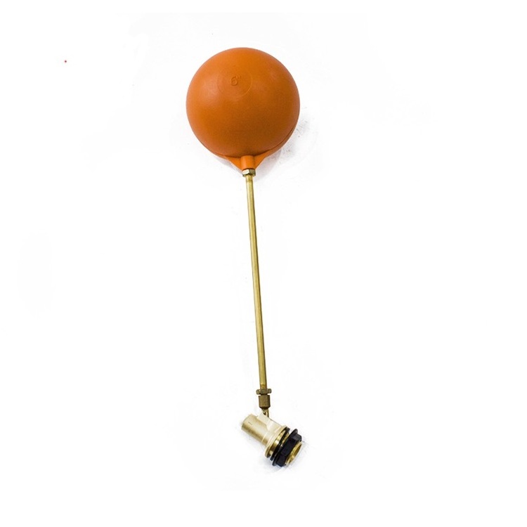 150PSI Water Tank Level Mechanical Pvc Ball Brass Nut Forged Brass Plumbing Float Valve