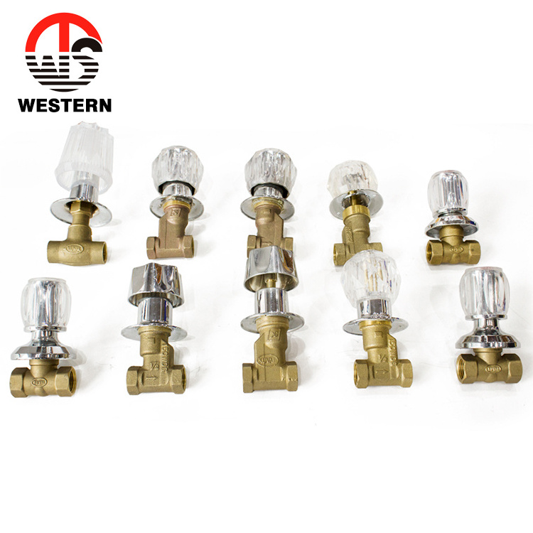 1/2 3/4 inch Female NPT thread Brass Stop Drainage Valve