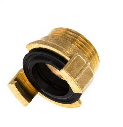 1/2 5/8 3/4 1 Inch BSP thread garden hose claw fitting connector brass coupling