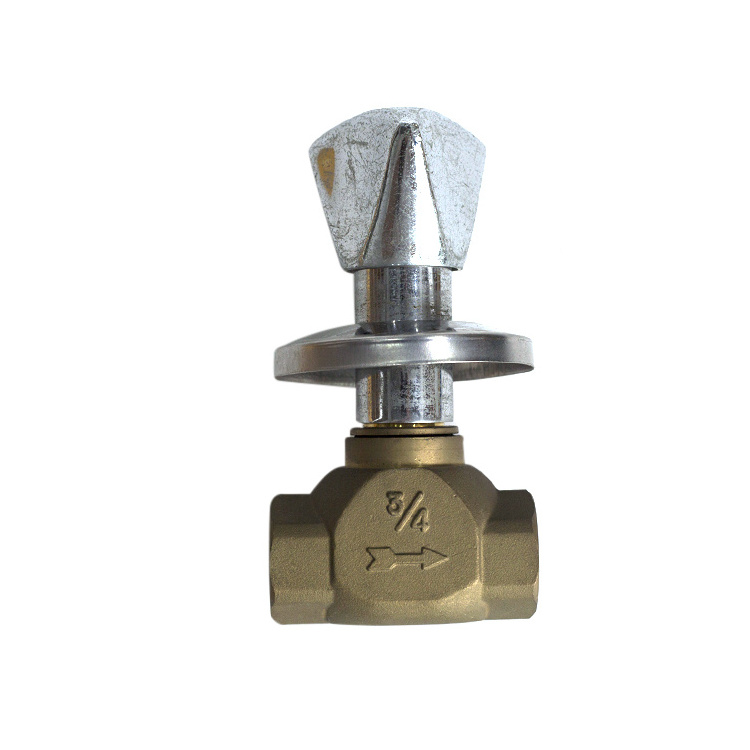 1/2 3/4 inch Female NPT thread Brass Stop Drainage Valve