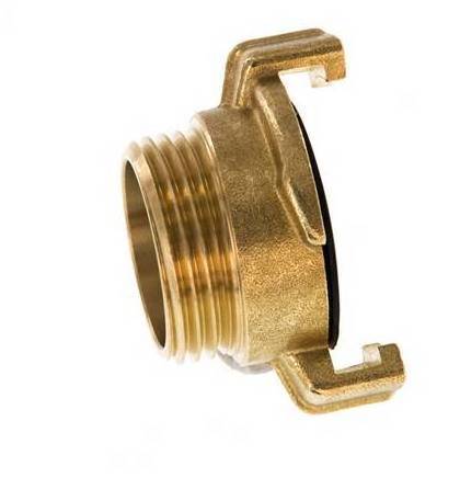 1/2 5/8 3/4 1 Inch BSP thread garden hose claw fitting connector brass coupling