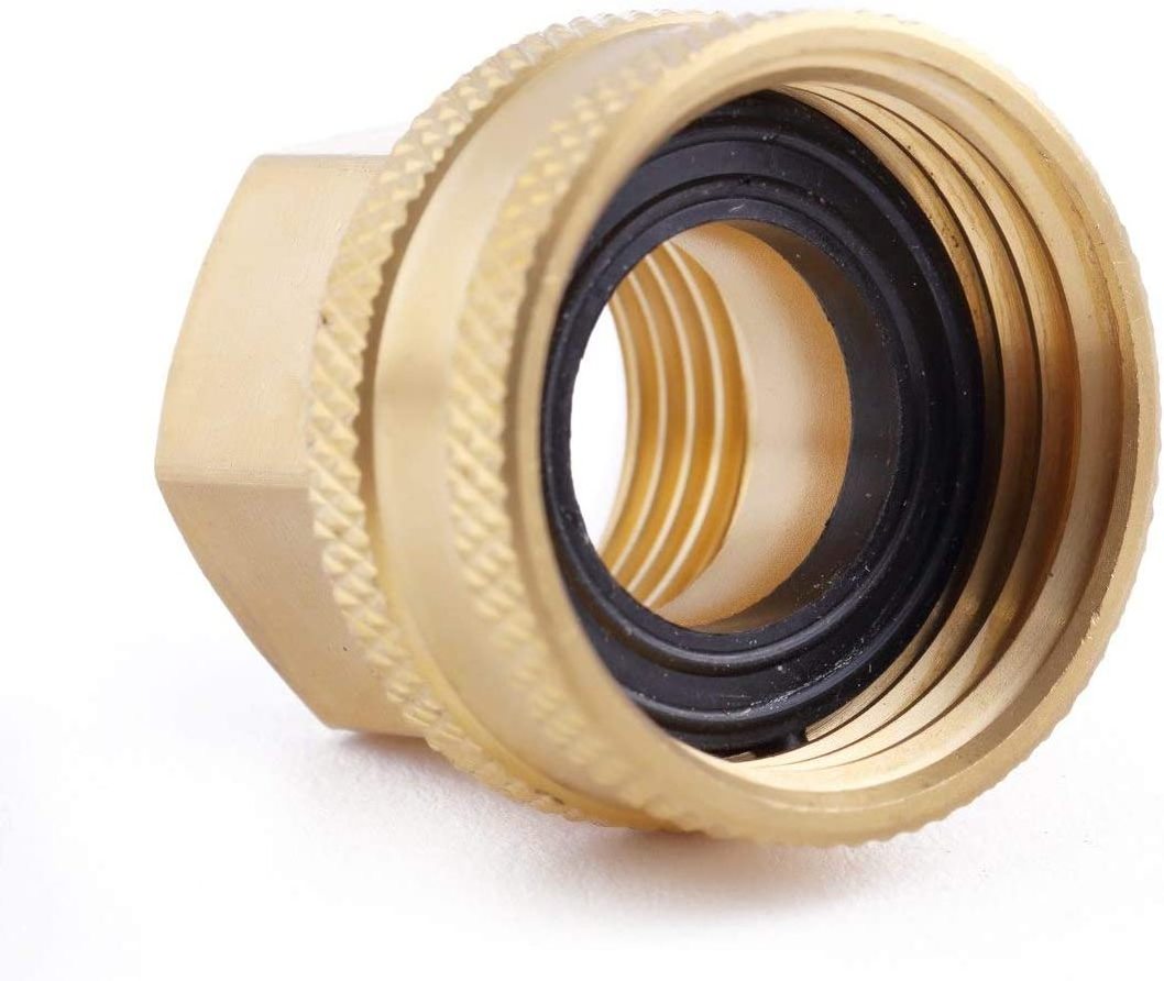 Star 3/4 Inch Garden Hose Fitting Quick Connector Male Solid brass Garden Hose Fittings Connectors Adapter