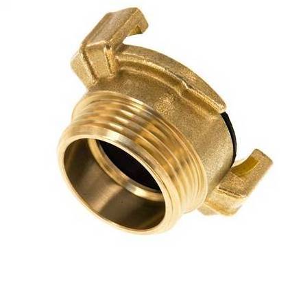 1/2 5/8 3/4 1 Inch BSP thread garden hose claw fitting connector brass coupling