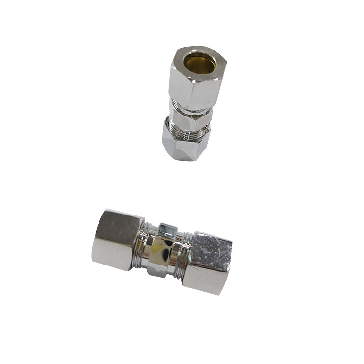 Brass Fitting Pneumatic Connector Metal Copper Male Thread Push In Air Hose Quick Joint