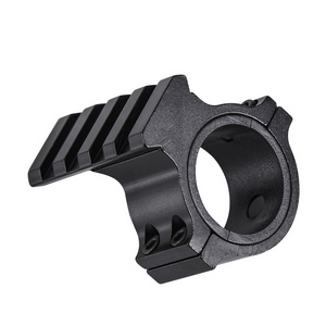 1"/30mm Hunting Scope Mount Single Piece Scope Rings Hunting Adapters Flashlight Mount With 20mm On Top