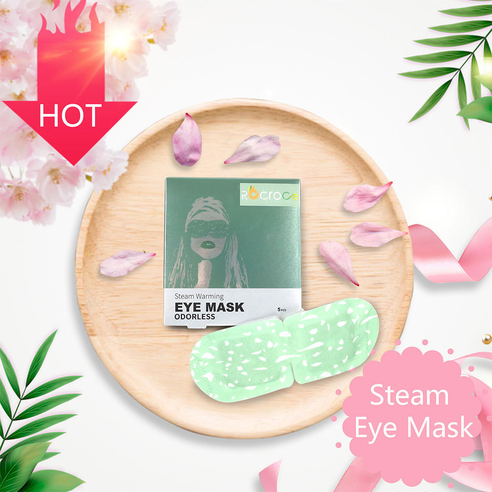 Disposable Self heating Steam Eye Mask alleviate eye fatigue