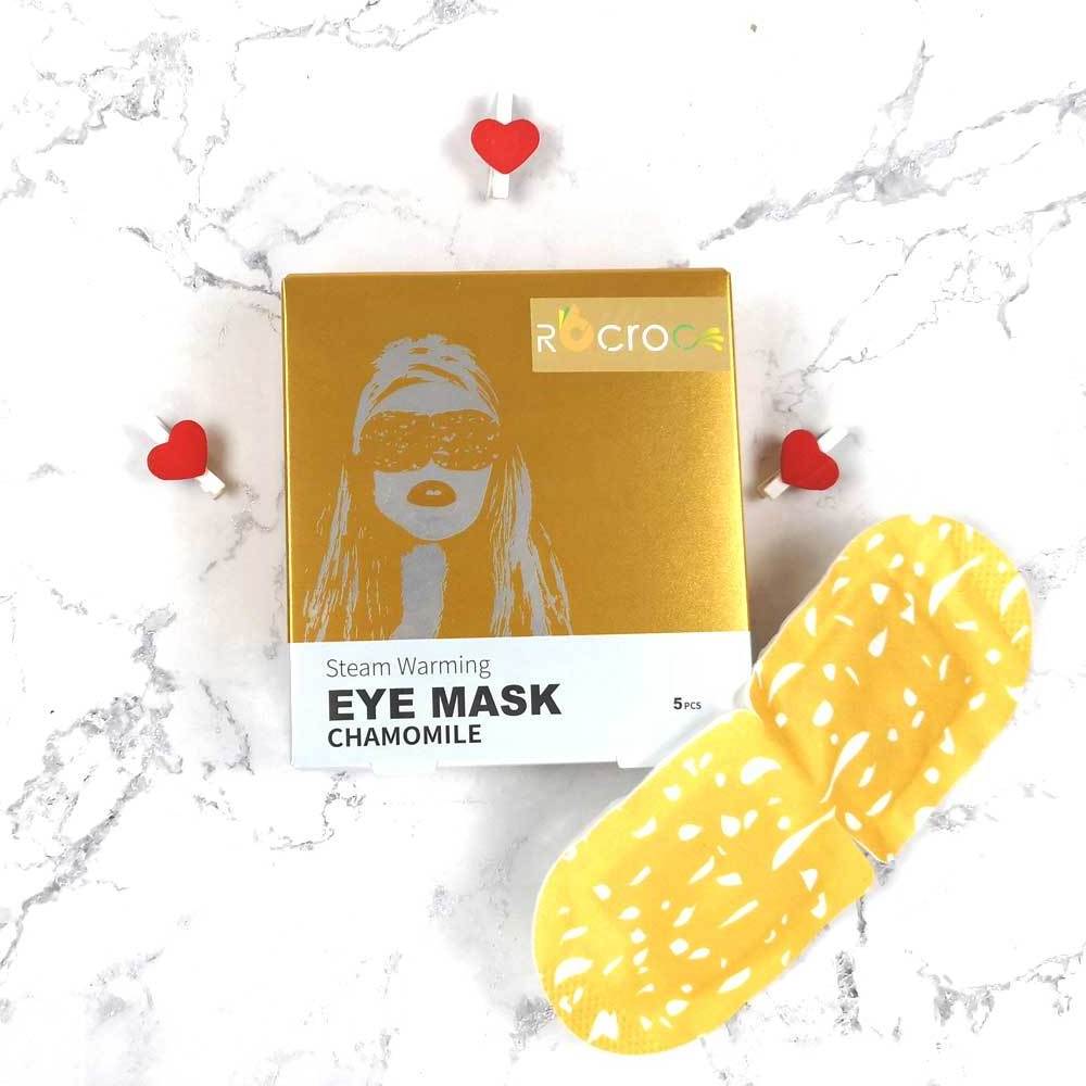 Disposable Self heating Steam Eye Mask alleviate eye fatigue