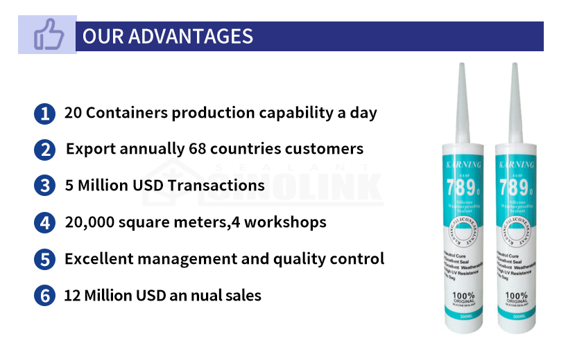 Wholesale transparent Weather Resistance High-performance In Metal Coated Glass Concrete Marble Sealing Neutral Silicone Sealant