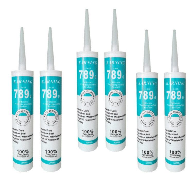 Sealant Silicone buy white glue suasage pack cheap OEM glass glue acetic sealant manufacture supplier silicone sealant glue 789