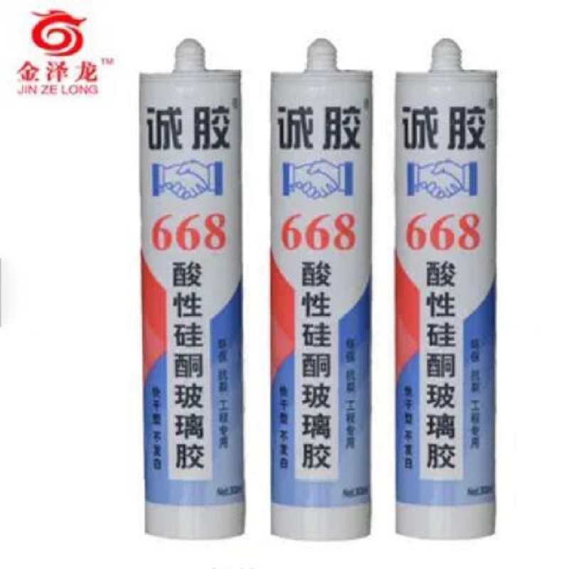 Gp general purpose tianmu 704 white silicone rubber sealant glue