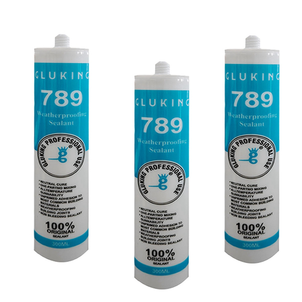 300ml Clear 789 Silicone Sealant Good Manufacture Rtv Gp Acetic Silicone Sealant Weather Resistant Silicon