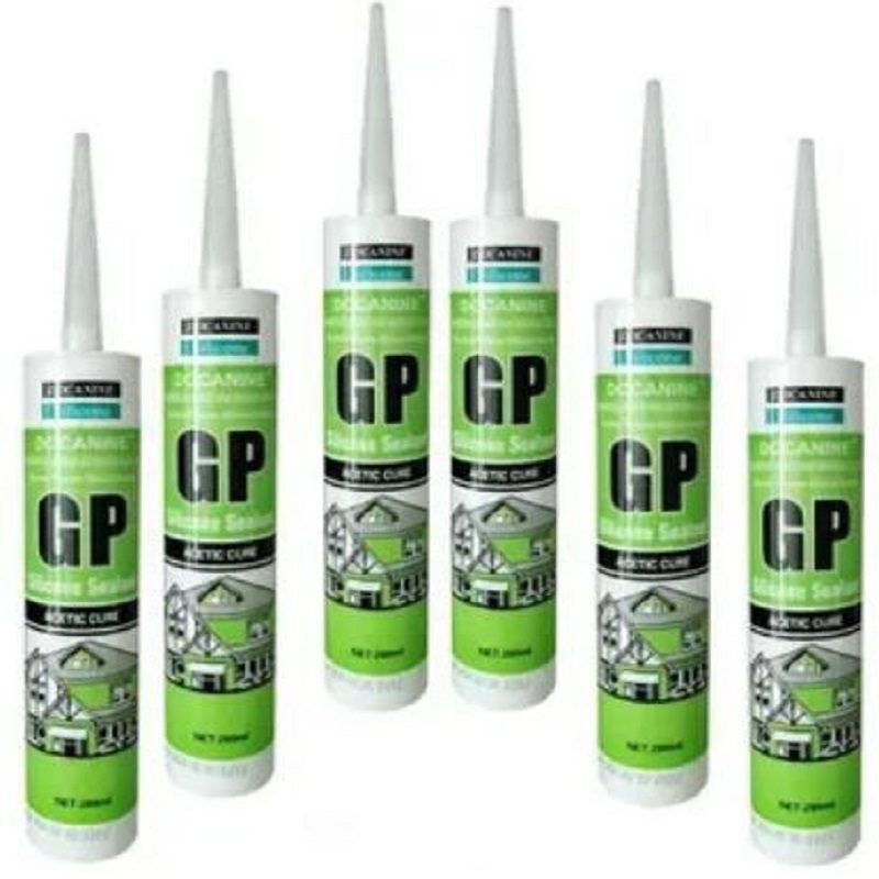 Gp general purpose tianmu 704 white silicone rubber sealant glue