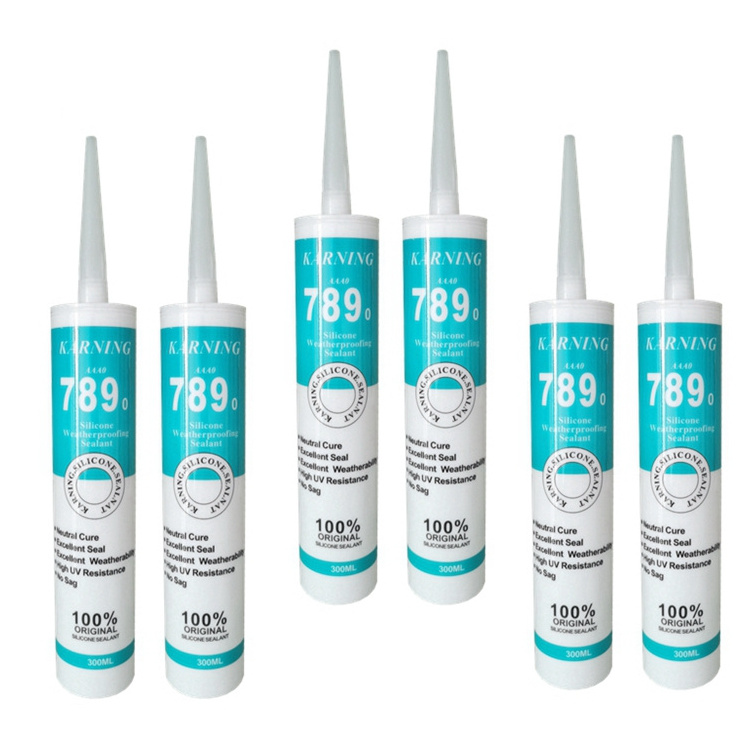 High Quality Clear Rtv 100% 791 Silicone Sealant For Toilet Chrome Made In China Gp Silicone Mixed Silicone Glue Other Adhesives