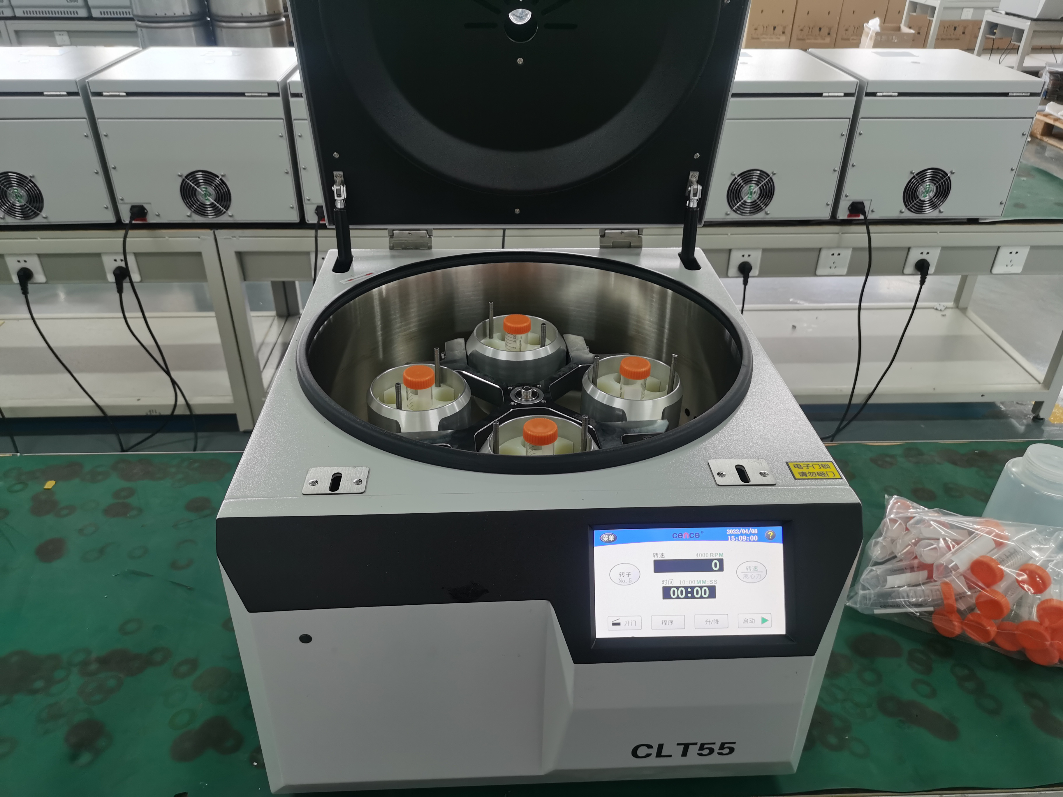 CENCE CLT55 CLT55R Blood Bank 4*750ml Large Capacity Low Speed Refrigerated Laboratory Centrifuge