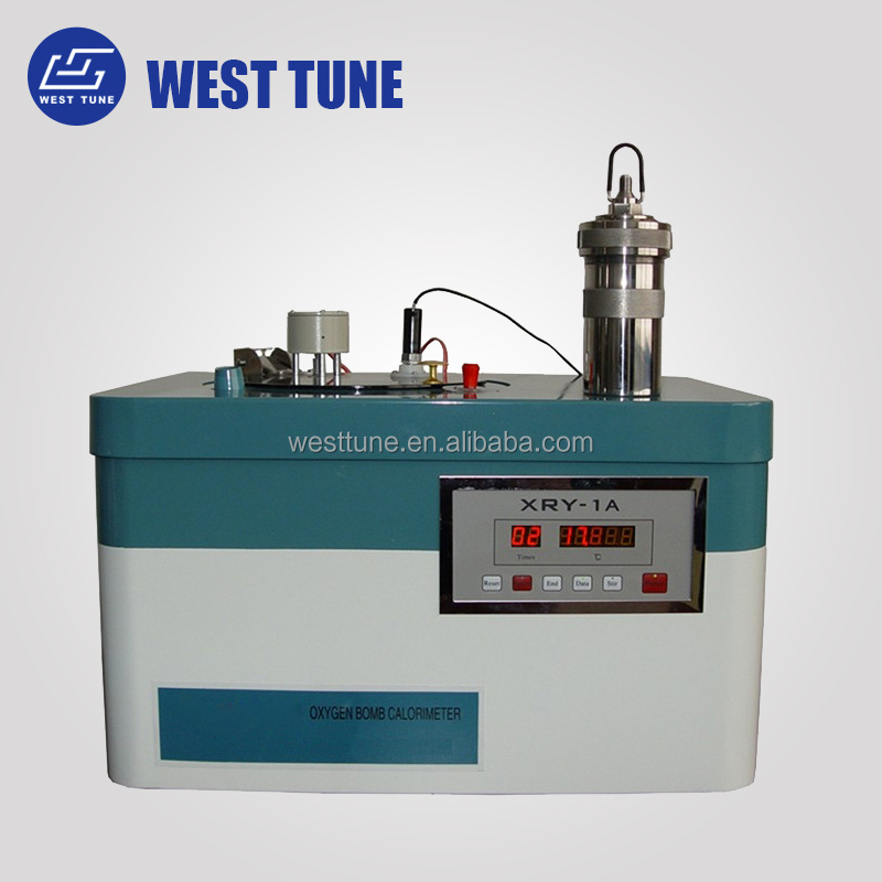 WEST TUNE XRY-1A Laboratory Digital Oxygen Bomb Calorimeter Price for Coal Petroleum Product testing