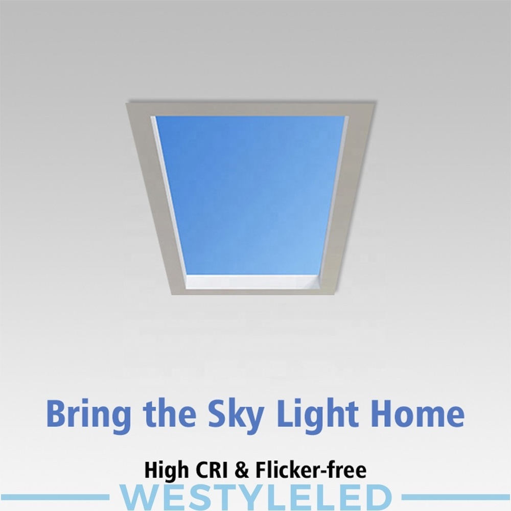 300*1200mm 100W Sunlight Blue Sky LED Ceiling Panel Light Sunlight Roof Skylight