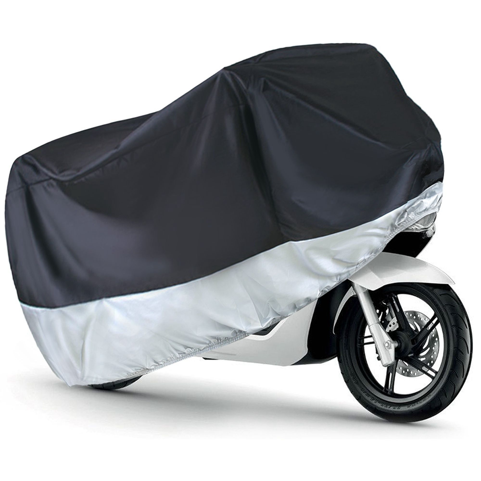 Wesunny black custom outdoor waterproof protection roof motorcycle parking cover