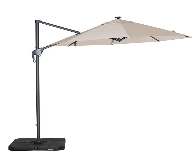 Wesunny Chinese Supplier Garden Stand Parts Outdoor Umbrella Cantilever Commercial