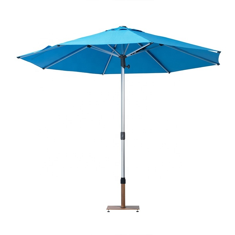 Wesunny Wholesale Waterproof Aluminum Garden Parasols Outdoor Commercial Patio Umbrella