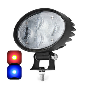 20W LED Work light spotlight Red/Blue forklift warning light