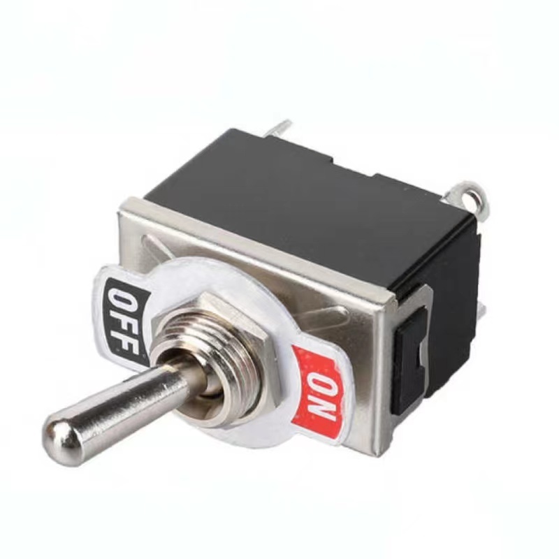 on off 15A ac 12v waterproof 4 pin on-off toggle switch for marine equipment car momentary toggle switches